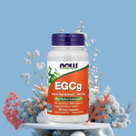 ايبيجالوكاتشين جاليت Egcg، مستخلص الشاي الاخضر 400 ملجم،90 كبسولة نباتية