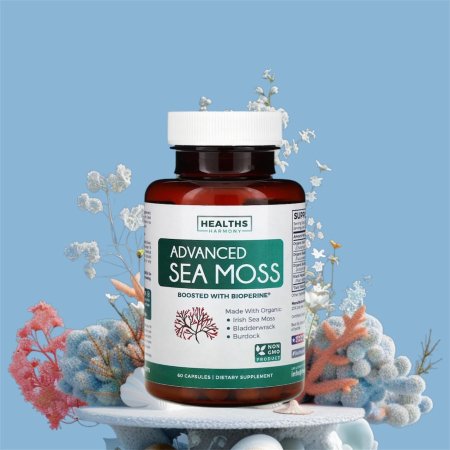 طحلب البحر المتطور، 60 كبسولة، Sea Moss