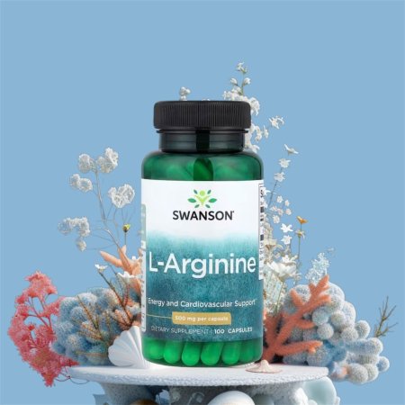 ل ارجنين، 500 ملجم، 100 كبسولة، L arginine