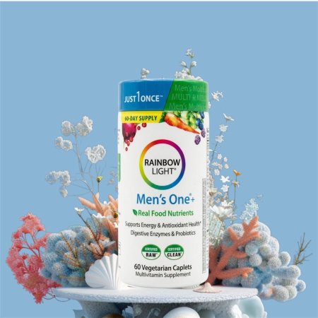 مالتي فيتامين للرجال، محموعة متعددة من الفيتامينات والمعادن، 60 قرص، Mens One
