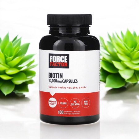 بيوتين 10000 مكجم، 100 كبسولة نباتية، Biotin 10000 mcg