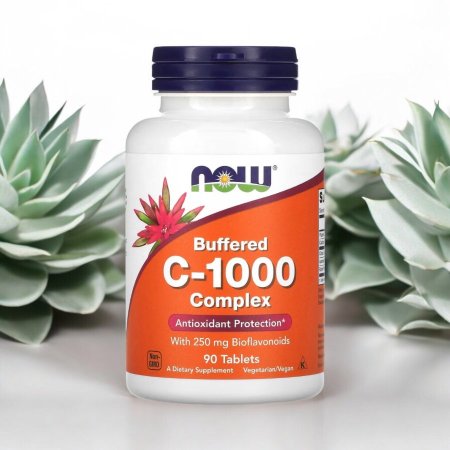مركب مخفف فيتامين 90 قرص، Buffered C 1000 Complex،