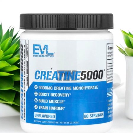 كرياتين من دون نكهات، 300 جم، Creatine 5000