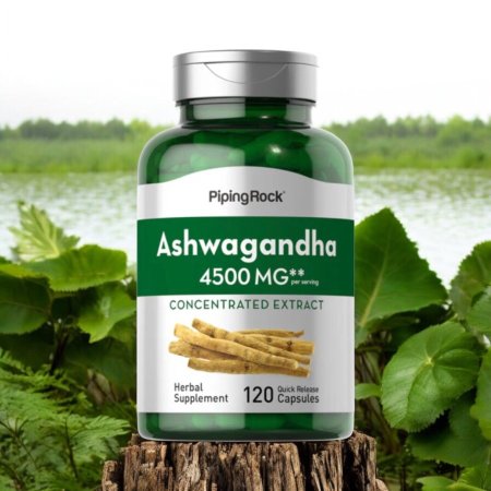 اشواجندا 120 كبسولة، اشواغندا، 4500، Ashwagandha 4500 Mg