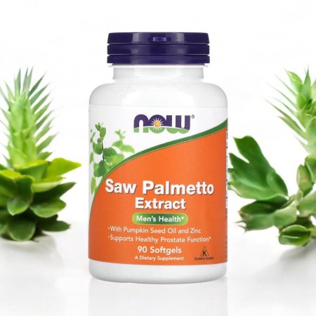 مستخلص البلميط المنشاري مع زيت بذور اليقطين والزنك، 160ملجم، 90 كبسولة هلامية، Saw Palmetto Extract
