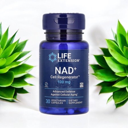 ناد بلس المكمل السحري، 30 كبسولة، تجديد الخلايا، 100 ملجم، Nad plus