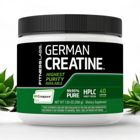 كرياتين مونوهيدرات 200 جرام، قوى كرياتين على الاطلاق صنع في المانيا، German Creatine 200