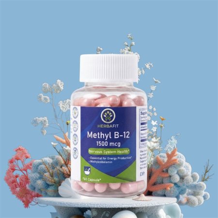 ميثيل ب-12، طاقة شاملة، 1500 ميكروغرام، 60 كبسولة، Methyl B-12, Energy & Sharp Focus, 1500 mcg, 60 Capsules