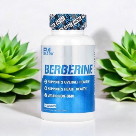 بربرين 500 ملجم ادارة الوزن، مكملات غذائية في فلسطين، 60 كبسولة نباتية، Berberine 500 mg