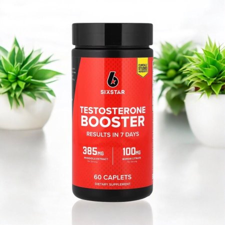 معزز التستوستيرون، 60 قرصا مغلف، Testosterone Booster