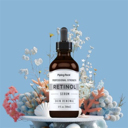 سيروم الريتينول لتجديد البشرة، 2 أونصة سائلة (59 مل) (Piping Rock, Retinol Serum,, Skin Renewal, 2 fl. oz (59 ml)