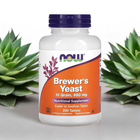 خميرة بيرة زيادة الوزن ، 650 ملجم، 200 قرص، Brewers Yeast 650 mg