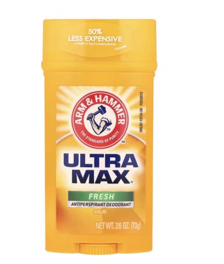 مزيل عرق صلب مضاد للعرق، منعش ultramax, 2.6 اونصة(73جم)