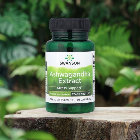 اشواجندا، اشواغاندا في فلسطين، عبعب منوم، 450 ملجم، 60 كبسولة، Ashwagandha Extract