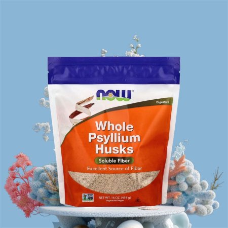 قشور القطوناء الكاملة، كبح الشهية، 16 اونصة 454 جرام، Whole Psyllimum Husks