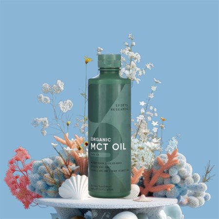 زيت C8 دهون ثلاثية متوسطة السلسلة العضوي، خال من النكهات، 16 اونصة 473 جرام، Mct Oil